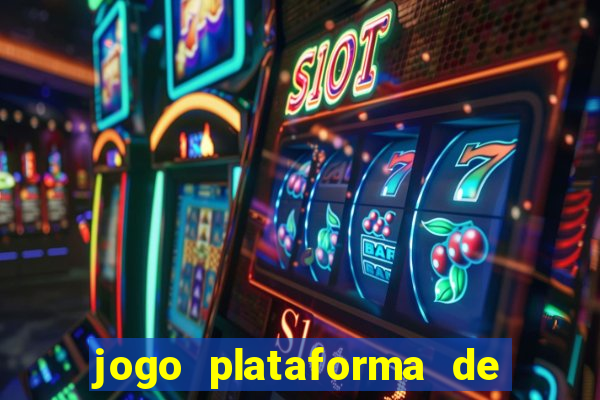 jogo plataforma de 3 reais